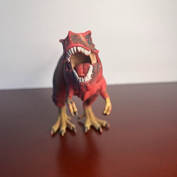 T-Rex & Velociraptor Dinosaur Lot Jurassic Style Moving Mouth Joints Realistic - Picture 10 of 16